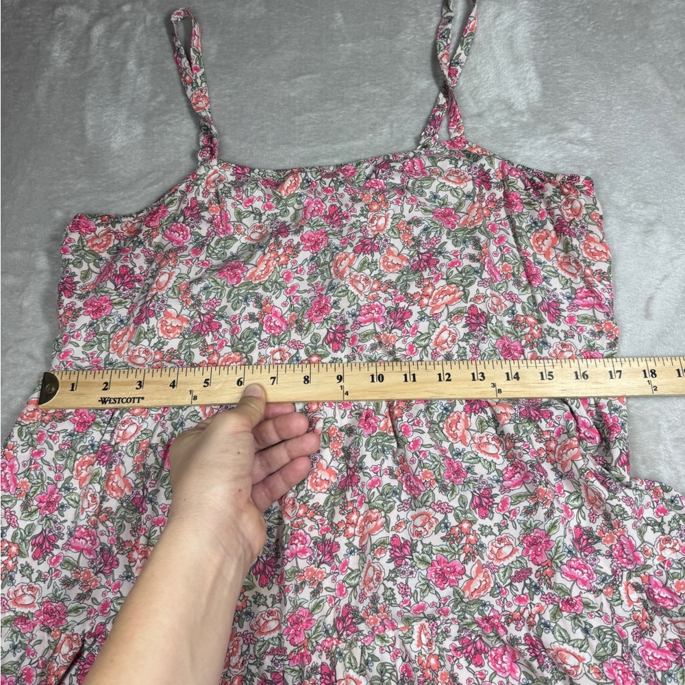 Old Navy Pink Floral Spaghetti-Strap Mini Dress - Picture 9 of 16